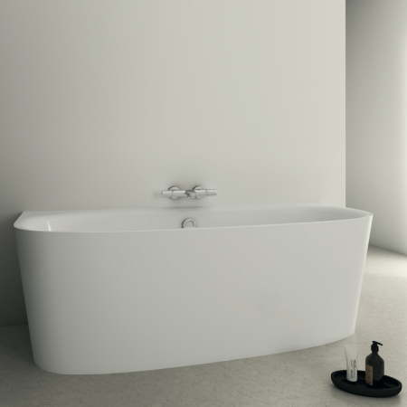 Cada baie freestanding, lipita de perete Ideal Standard Dea, 180x80 cm [3]