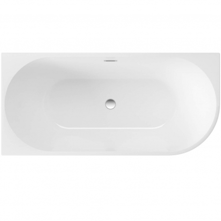Cada baie freestanding, alba, 140x58 cm, orientare stanga, Deante Silia [2]