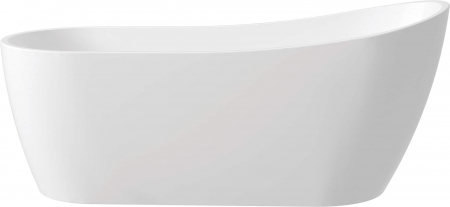 Cada baie freestanding, alba, 160x72 cm, asimetrica, Deante Arnika [1]