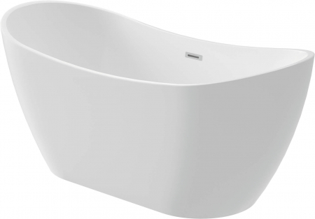 Baie - Cada baie freestanding, alba, 170x72 cm, ovala, Deante Arnika