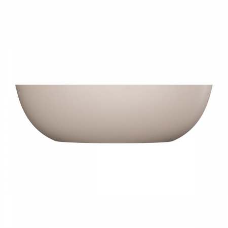 Cadă freestanding 175x78 cm ovală, bej mat, Omnires Shell M [1]