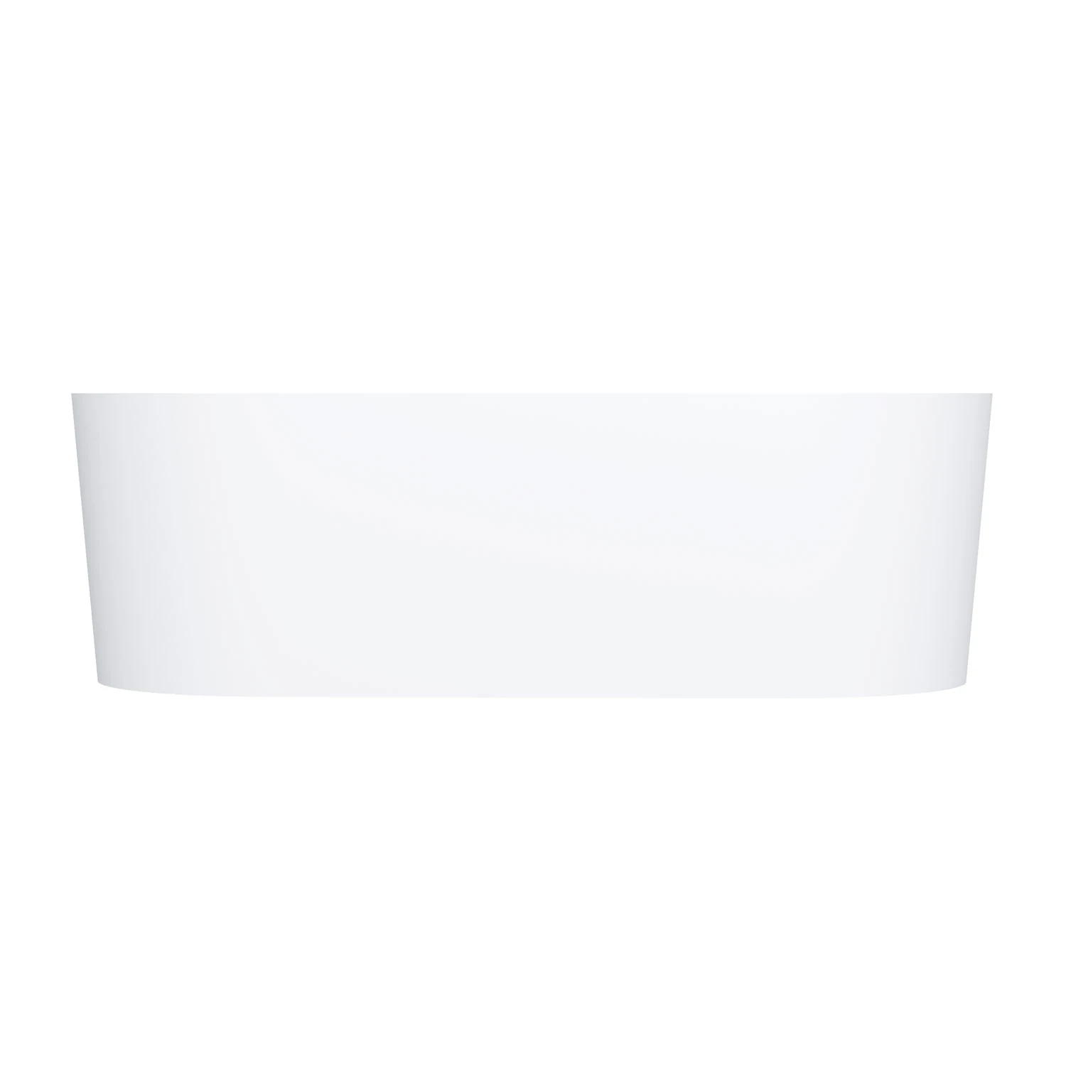 Cada freestanding compozit, alb mat, 180x76 cm, Foglia Evo [1]