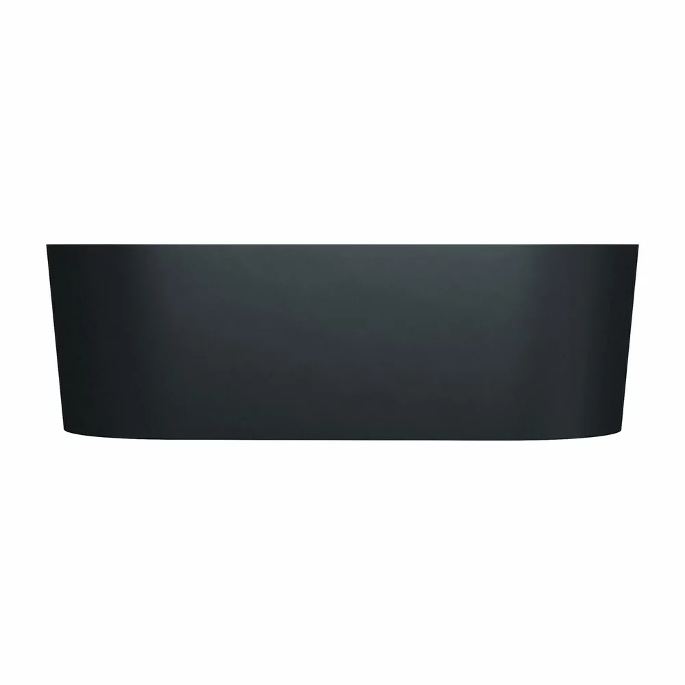 Cada freestanding compozit, negru mat, 180x76 cm, Foglia Evo [2]