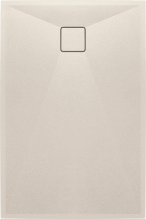 Cadita de dus dreptiunghiulara, din granit, slim, Bej, 90x70x3.6 cm, Deante Correo [1]