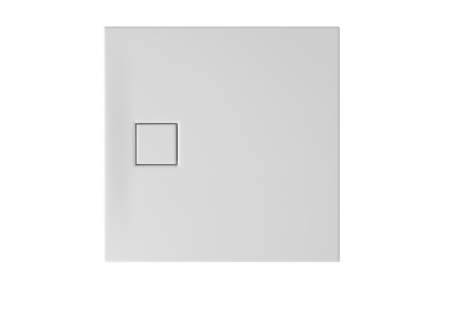 TAKO SLIM - Cadita de dus patrata, acril, slim, alb mat, 80x80x4 cm, Cersanit Tako Slim