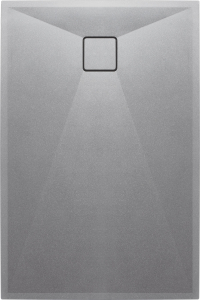 Cadita dus compozit slim gri 100x90 cm Deante, Correo [1]