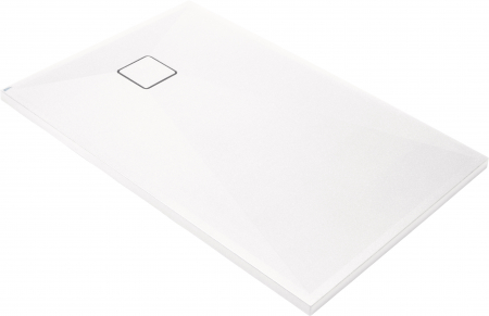 Cadite dus - Cadita dus compozit slim alba 100x70 cm Deante Correo