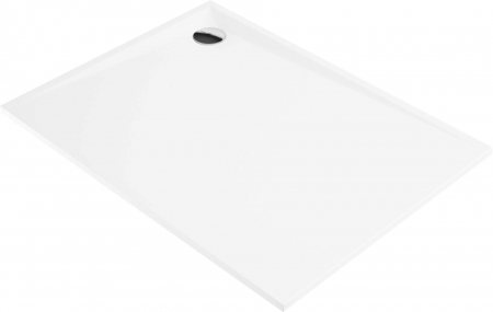 Cadite dus - Cadita dus dreptunghiulara alba 100x90 cm Kerria Plus, Deante
