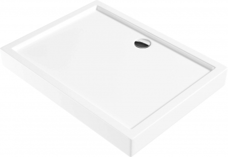 Cadite dus - Cadita dus dreptunghiulara alba 120x90 cm Jasmin, Deante