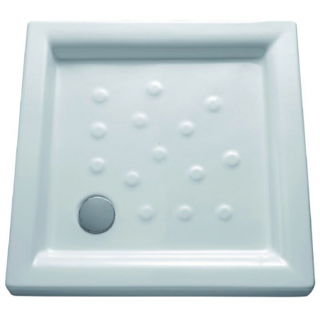 Cadite dus - Cadita dus patrata Gala Atlas, 70x70 cm, alba