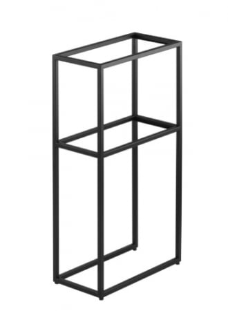Mobilier pentru lavoar - Cadru metalic negru pentru montare lavoar baie Correo, 20 cm