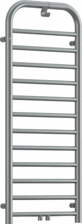 Baie - Calorifer de baie, scara, 121x50 cm, inox mat, Deante Silia