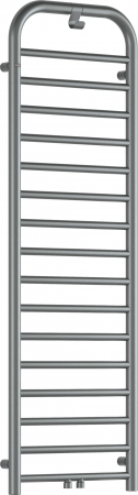 Baie - Calorifer de baie, scara, 157x50 cm, inox mat, Deante Silia
