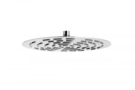 Brate si palarii dus - Cap de dus slim, rotund 300 mm, metal, finisaj oglinda, Inula FDesign