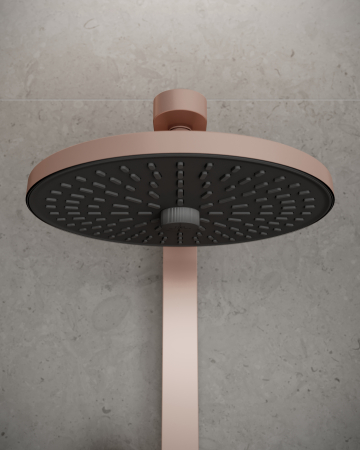 Palarie dus rotunda Ideal Standard Alu+ rose mat cu 2 functii [2]