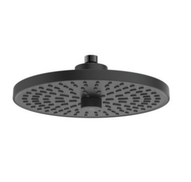 Brate si palarii dus - Palarie dus rotunda Ideal Standard Alu+ negru mat cu 2 functii