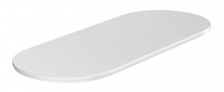 Accesorii dus - Capac pentru suport gel de dus, alb mat, Hansgrohe WallStoris