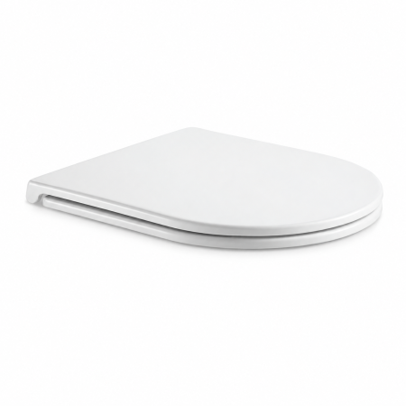 Capace WC - Capac vas wc cu soft close, alb, Invena Glamour