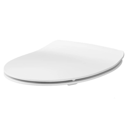 Capac vas wc din duroplasat ,alb, cu soft close, Cersanit Cersania Compact [1]