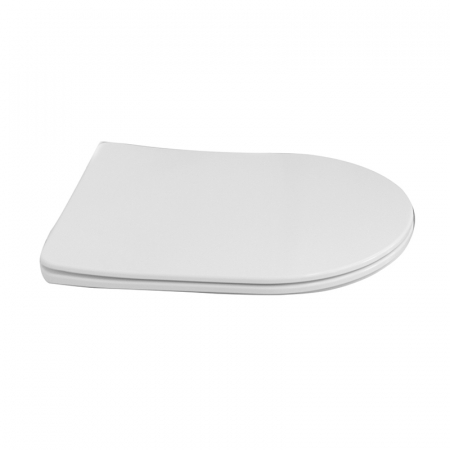 Capace WC - Capac WC alb soft close si quick release, Fluminia Minerva