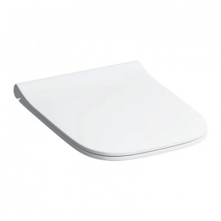 Capace WC - Capac WC alb, soft close si quick release, Geberit Smyle Square