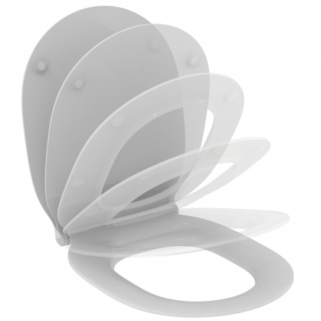 Capace WC - Capac wc soft close duroplast Ideal Standard Connect Air Slim alb