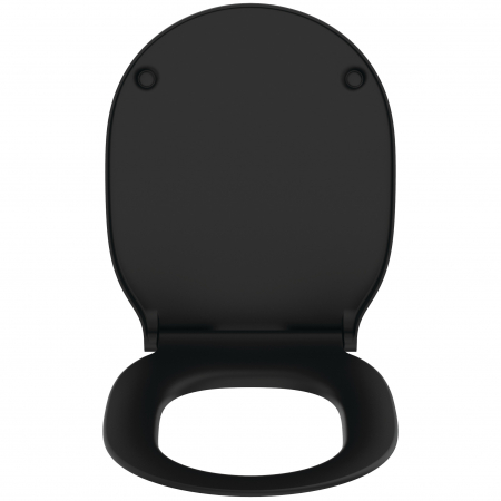 Capac wc soft close duroplast Ideal Standard Connect Air Slim negru mat [1]