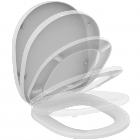 Capace WC - Capac wc soft close duroplast Ideal Standard Connect Space alb