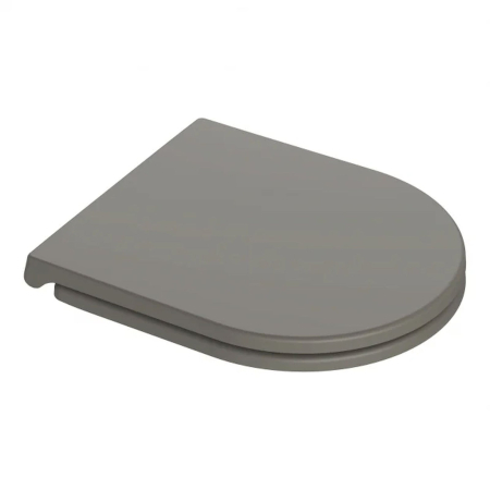 Capace WC - Capac Wc cu soft close si quick release, Feeling, gri mat, RAK