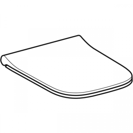 Capac wc duroplast alb softclose Geberit Smyle Square [1]