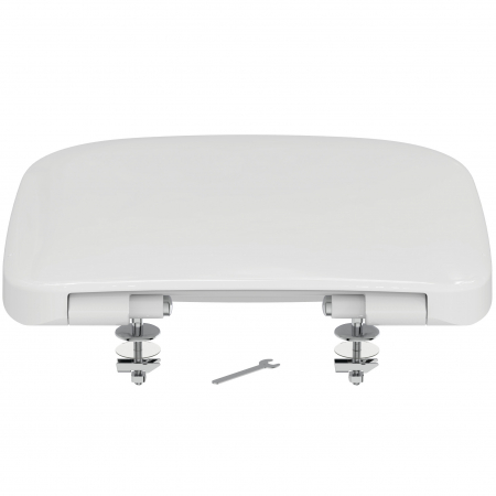 Capac wc soft close duroplast Ideal Standard Esedra alb [3]