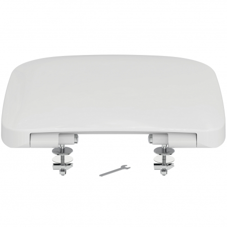 Capac wc soft close duroplast Ideal Standard Esedra II alb [2]