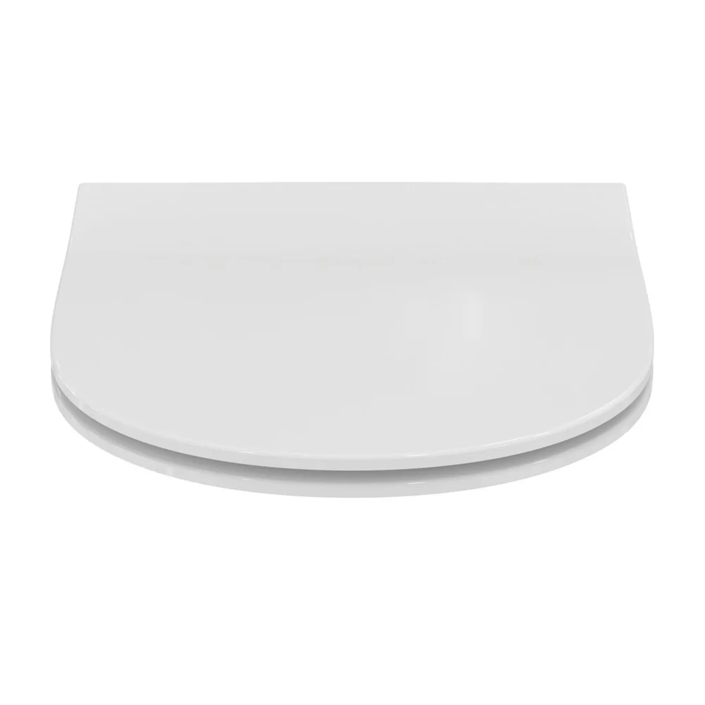 Capac pentru wc, 53.5x35 cm, alb, demontare rapida,  Ideal Standard I.life O [2]