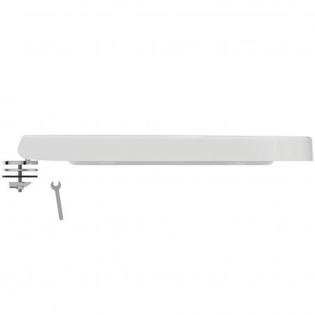 Capac wc soft close duroplast Ideal Standard i.Life S alb [3]