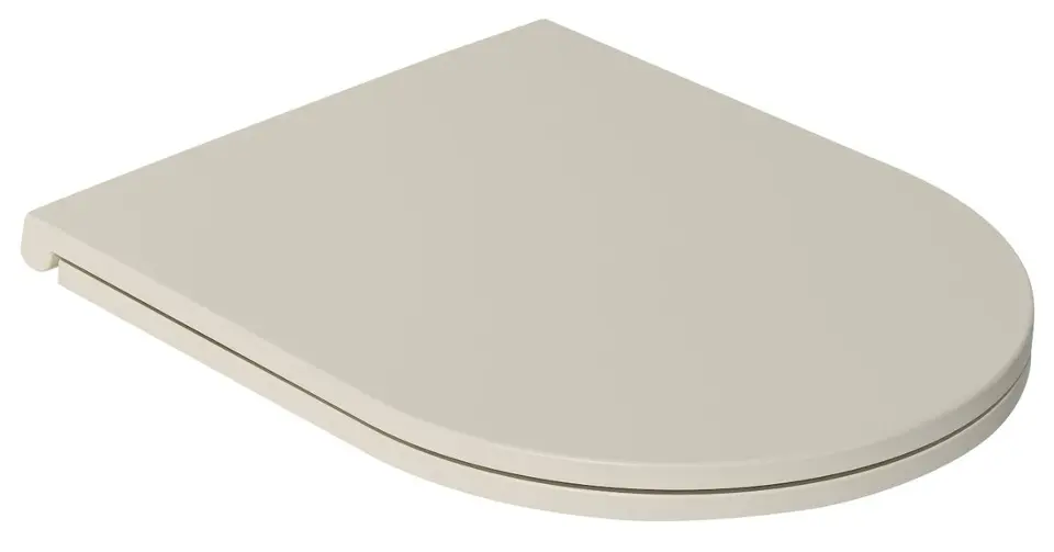 Obiecte sanitare - Capac wc slim, softclose, ivory, Sapho Isvea
