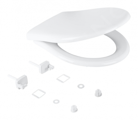 Capace WC - Capac wc soft close alb albin, Grohe Rapid SL