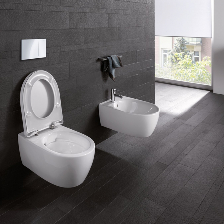 Capac wc alb soft-close 36x45 cm Geberit, iCon [3]