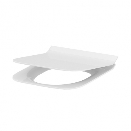 Capace WC - Capac wc soft close duroplast Cersanit Crea Slim, dreptunghiular