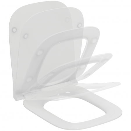 Capace WC - Capac wc soft close duroplast Ideal Standard i.Life B Slim alb lucios