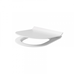 Capace WC - Capac wc slim soft close si eassy off alb Cersanit, City