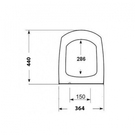 Capac vas wc soft close si easy off, alb, Cersanit Carina [4]