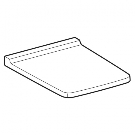 Capac Wc soft close, Xeno2, alb, Geberit [1]