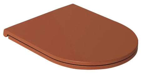 Capace WC - Capac wc softclose slim, teracota, Sapho Isvea INFINITY