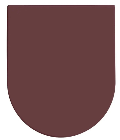 Capac wc softclose slim, bordo, Sapho Isvea INFINITY [1]