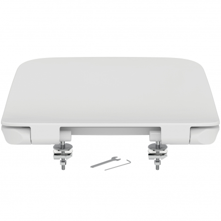 Capac wc duroplast Ideal Standard Strada II Slim alb lucios [3]