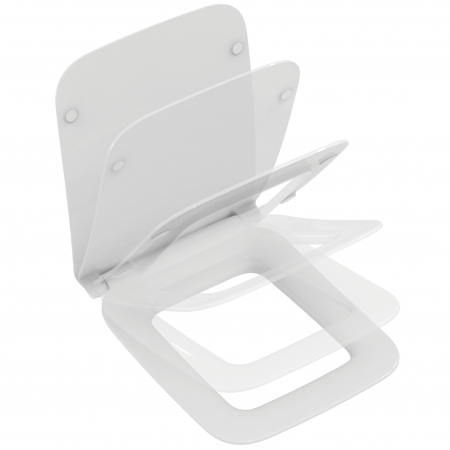 Capace WC - Capac wc soft close duroplast Ideal Standard Strada II Slim alb lucios