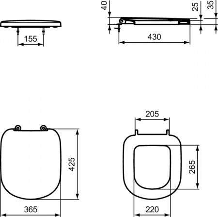 Capac wc duroplast Ideal Standard Tempo [5]