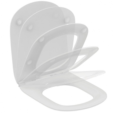 Capace WC - Capac wc soft close duroplast Ideal Standard Tesi Slim alb