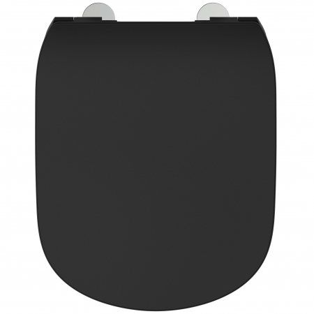Capac wc soft close duroplast Ideal Standard Tesi Slim negru mat [4]