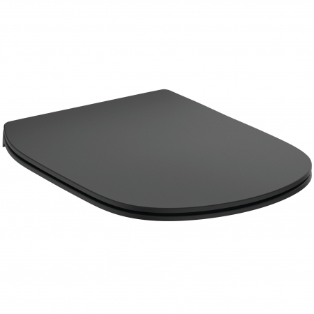 Capac wc soft close Ideal Standard Tesi Slim negru mat [1]